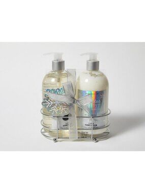 Simple Pleasures Winter Breeze Hand Soap & Hand Lotion Set Refillable w/Caddy
